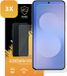 MobyDefend 3-Pack Screenprotectors - Gehard Glas - Geschikt voor Samsung Galaxy S25 FE