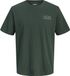 Jack & Jones T-shirt Jjecorp Logo Tee Ss O-neck Noos 12151955 Scarab/small Print Mannen Maat - S