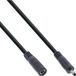 InLine DC verlengkabel | 3,5 x 1,35mm | max. 140W | zwart | 3 meter
