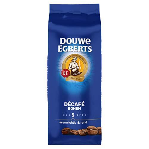Douwe Egberts Koffiebonen Décafé (2 Kilogram, Intensiteit 08/09, Medium Roast Koffie Cafeïnevrij), 4 x 500 Gram