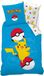 Pokémon Dekbedovertrek Pokeball - 140 x 200 + 63 x 63 cm - Coton