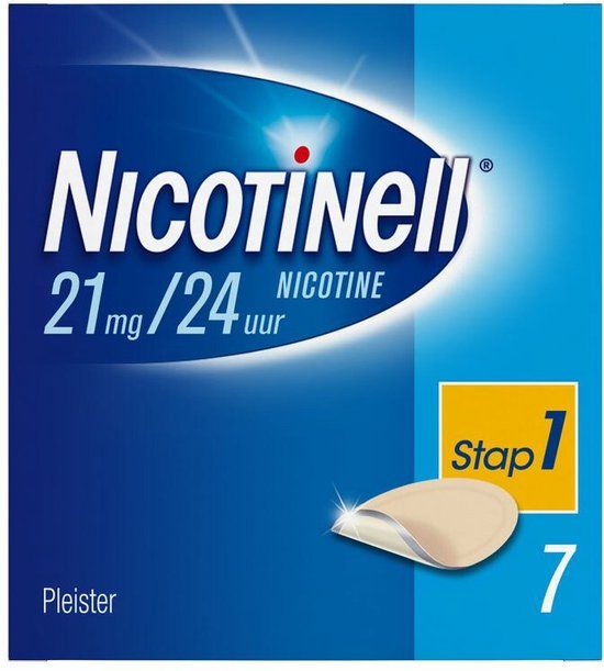 Nicotinell Nicotinepleisters 21mg - 1 x 7 stuks