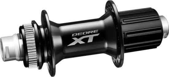 Shimano Deore XT FH-M8010 naaf HR 10/11-speed zwart 32-gaats