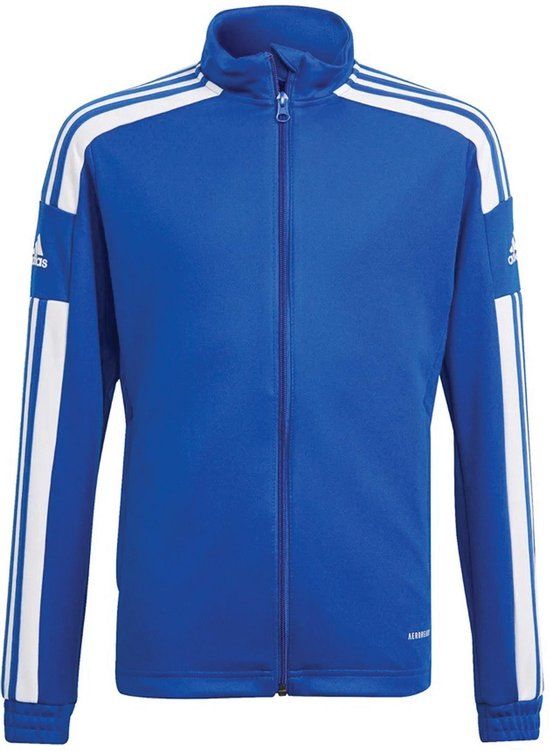 adidas Squadra 21 Sporttrui Unisex - Maat 152 - blauw - wit