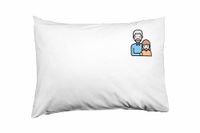 Bona Basics Decoratieve kussenhoes Wit 50x35 cm