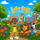 LOLO COCO Goes to the Zoo: A Bold & Easy Coloring Book