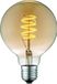 Home Sweet Home Edison Vintage E27 LED filament lichtbron Globe Amber G95 Spiraal Retro LED lamp Dimbaar 4W 280lm