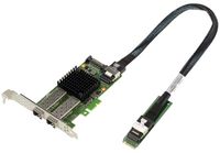 KALEA-INFORMATIQUE M2 2-poorts Fibre SFP+ 10G 10 GIGABIT ETHERNET-netwerkkaart voor PCIe type M.2-poort, M- of B+M-sleutel met Mellanox X3 PCIe Gen 3.0-chipset.
