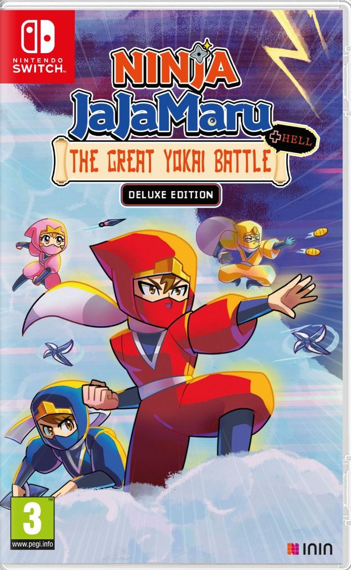ININ Games Ninja JaJaMaru: The Great Yokai Battle +Hell - Deluxe Edition - Nintendo Switch