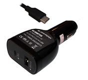 Power4Laptops DC-adapter laptop autolader compatibel met HP Spectre 13-aw0824nz