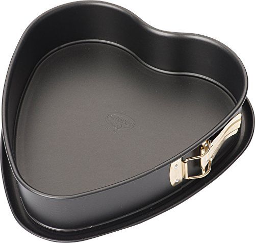 Zenker Dr.Oetker Springform hartvormig Rug-Freude 25 cm zwart Staal