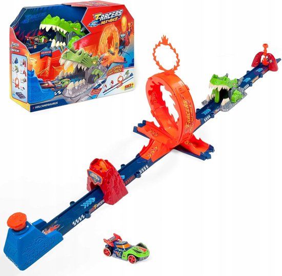 T-Racers Mix 'N Race Vulkanosaurus Magische Doos