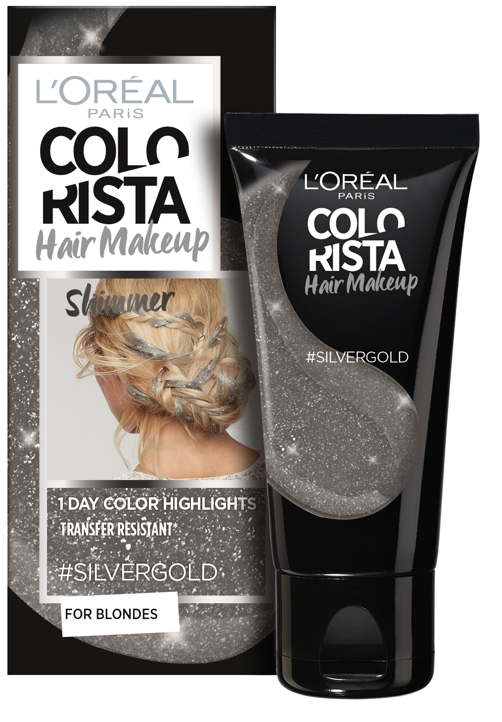 L'Oréal Colorista Hair Makeup - Silvergold