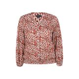 Exxcellent top Plus Size met print - terra
