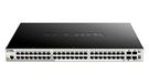 D-Link DGS-1510-52XMP - Smart Managed Switch - 48x Gigabit Ethernet PoE+ - 4x 10 Gbit/s SFP+