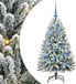 vidaXL Kunstkerstboom 120 cm 150 LED's Warmwit PVC en Staal