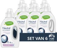 Neutral 6x Neutral Vloeibaar Wasmiddel Wol & Fijn - 100 Wasbeurten - 6 x 1 liter