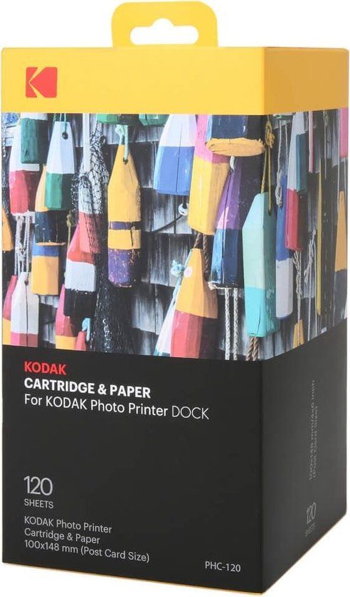 Kodak PHC-120 fotoprinter dock cartridge - 100 x 148 mm - 120 st.