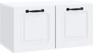 vidaXL Meuble TV mural Blanc 59,5 x 31 x 30 cm Bois traité