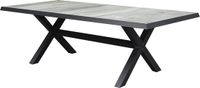 AVH-Collectie New Delhi dining tuintafel 244x103x74,5 cm antraciet