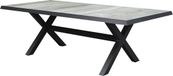 AVH-Collectie New Delhi dining tuintafel 244x103x74,5 cm antraciet
