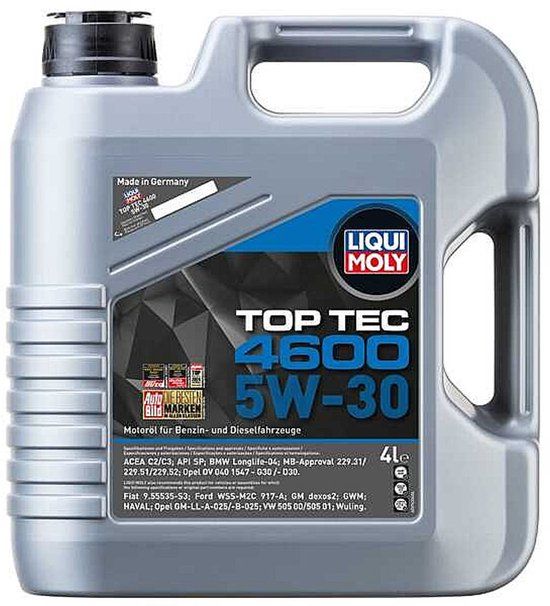 Liqui MolyALPINA Liqui Moly Top Tec 4600 5W-30 4L Motorolie