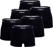 s.Oliver Boxershorts Set van 6 Zwart Mannen XL
