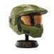 Halo Master Chief Deluxe Helm met standaard - LED-verlichting aan elke kant - Battle Beschadigde verf - One Size Fits Most - Bouw je universum