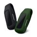 kwmobile 2x Clip Houders Compatibel met Fitbit Inspire 2/Ace 3 - Clip-On Houder Vervangingsset - Zwart/Donkergroen