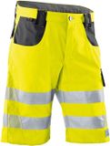KÜBLER PSA REFLECTIQ 23078340 Hi Vis Reflecterend Korte Werkbroek HEREN Werkshort Signaalgeel Antraciet