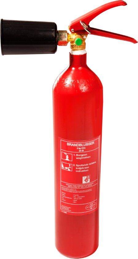 Ecofex CO2 Brandblusser - 2 Kilogram