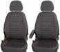 INNY Volkswagen Transporter T6 Automat - Stoelhoezen Set - Grijs
