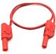 Mueller Electric 22.421-2M-2 Cordon d'alimentation Fiche banane 4 mm Fiche banane 4 mm 2 m Rouge 1 pièce(s)