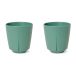 Rosendahl Tasse Grand Cru Take 30 cl Lot de 2 Vert brouillard