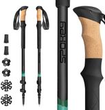 Spokey Zodiac Nordic walking stokken - Zwart - 105-135 cm