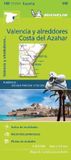 Mapa Michelin Éditions Valencia Costa del Azahar Zoom Map 149