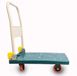 Opvouwbare bagagedrager met draaiwielen, max. 150 kg, transportplaat