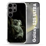 Cokitec Samsung Galaxy S25 Ultra Animal Koala zwart Versterkte hoes