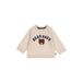Feetje sweater Winter Denims ecru/bruin