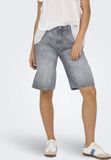 ONLY ONLSONNY HW WIDE DNM SHORTS NOOS Dames Bermuda shorts Lichtgrijs Denim XXL