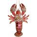 HD Collection Glazen Kerstbal - Kreeft 12.7cm Champagne 1 Stuks