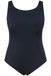 Ulla Popken Maillot de Bain, Doublure Extra Douce, Fronces Latérales Maillot de bain une pièce Femme