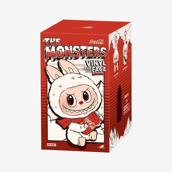 Labubu - Pop Mart The Monsters Coca-Cola Serie Blind Box - Mystery Box - Collectible Figure - Designer Toy - Popmart Figurine - Surprise Box - 1 Piece - Collectible - Pop Mart Labubu Toy