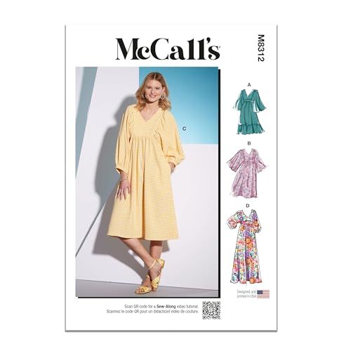 McCall's M8312ZZ Misses' Jurken ZZ (L-XL-XXL)