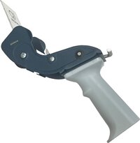 Kortpack Low-Noise Tapedispenser met Rem - Voor 50mm Tape - 76mm Kern - Blauw/Grijs/Geel