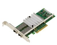 KALEA-INFORMATIQUE 10GbE PCIe x8 Intel 82599ES 2-poorts SFP+ (SR/LR/DAC) netwerkcontrollerkaart met Intel VT-c virtualisatieondersteuning, IPsec/LinkSec