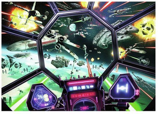 Ravensburger Star Wars: TIE Fighter Cockpit Legpuzzel - 1000 Stukjes