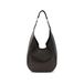 Guess Pauline Schoudertas Leder 25 cm - Dames - dark taupe logo