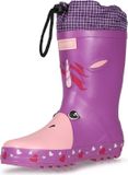 Regatta Outdoors Regatta - Kinder Regenlaarzen - Mudplay - Eenhoorn/Orchidee - Maat 31