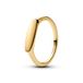 PANDORA Damesring goud 163986C00, 56/17,8, sterling zilver, zonder edelsteen